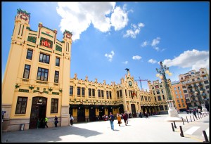 Colorful Trainstation