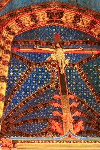 Suspended cross