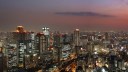 Osaka Skyline by Night (HD 1080p)
