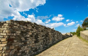 Tsarevets Castle Alley
