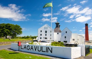Entrance to Lagavulin Distillery, Islay