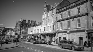 oban - 002 - street view b&w